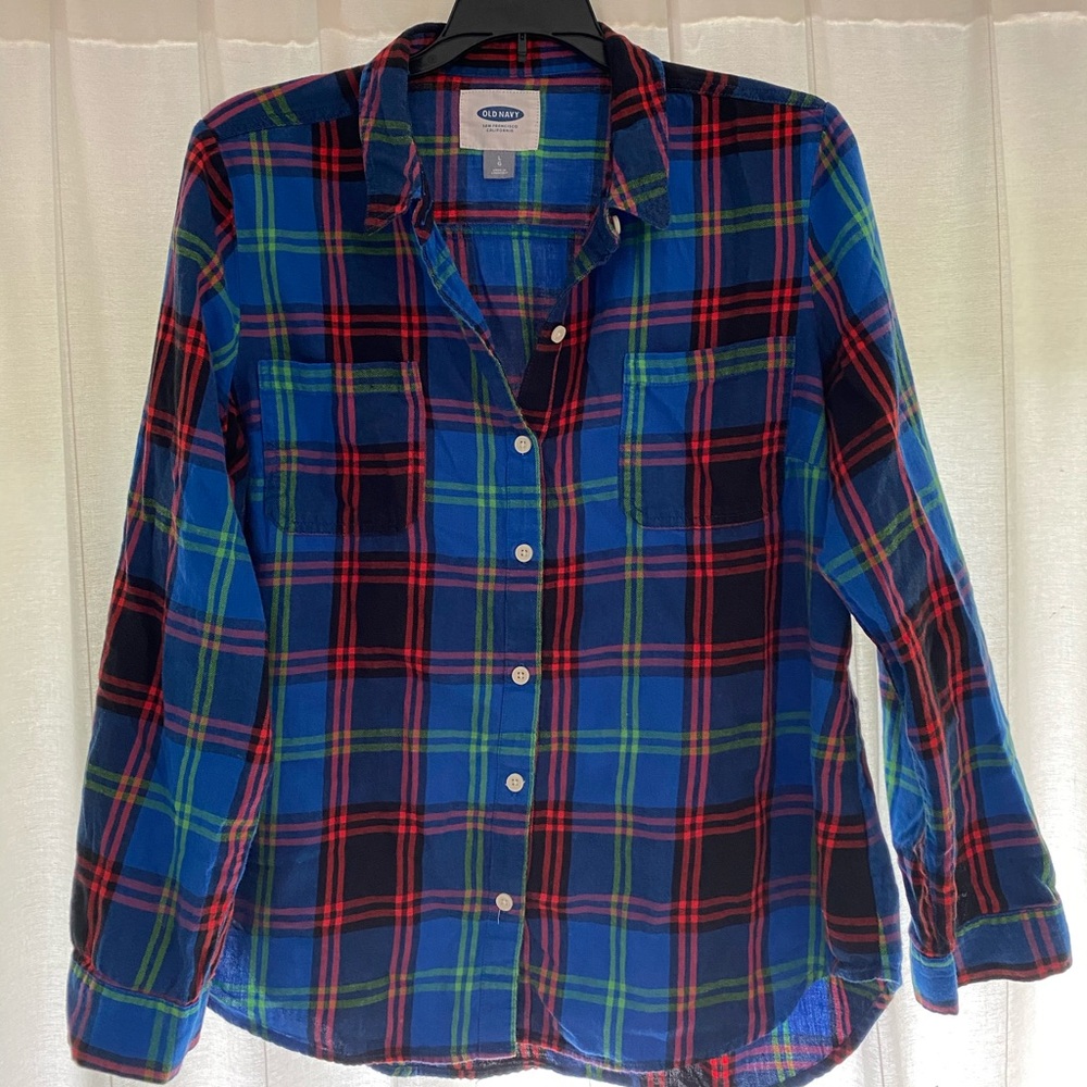 Old Navy plaid shirt